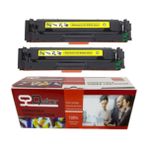 Qstar Hp Çipli 415A Sarı 2'li Ekonomik Paket Garantili Uyumlu Toner Mfp M479FDW M454DW Muadil Toner