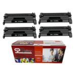 Qstar Hp Çipli 59A CF259A 4'lü Ekonomik Paket Garantili Uyumlu Toner Laserjet M304 M404 M428 Muadil Toner - Siyah