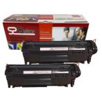 Qstar Hp Çipli Q2612A 12A 4'lü Ekonomik Paket Garantili Uyumlu Toner 1010/1012/1015/1018/1020 Muadil Toner - Siyah