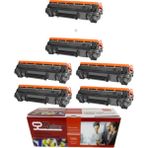 Qstar Hp Çipli W1500A 150A 5 + 1 Ekonomik Paket Garantili Uyumlu Toner M141A/M141W/M111A/M111W Muadil Toner - Siyah