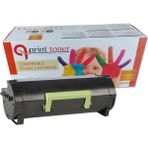 Qstar Lexmark Mx - Ms 310 / 410 / 510 / 511 / 610 (605H) 10K Muadil Toner - Black - 1000 gr