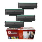 Qstar Pantum PA210 4'lü Ekonomik Paket Garantili Uyumlu Toner M6500NW M6500N M6500W M6550NW Muadil Toner - Siyah