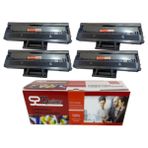 Qstar Samsung Çipli MLT-D111S 4'lü Ekonomik Paket Garantili Uyumlu Toner Xpress M2020-2070FW Muadil Toner - Siyah