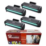 Qstar Xerox Çipli 3020 4'lü Ekonomik Paket Garantili Uyumlu Toner 3025 ( 106R02773 )Muadil Toner - Siyah