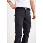 Q&steinbock Afythos Erkek Outdoor Pantolon-Polarlı - Koyu Gri