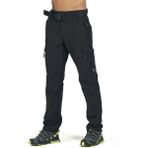 Q&steinbock Argos Two Kargo Cepli Kışlık Erkek Outdoor Pantolonu - XS - Siyah