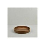 Qua Home Jace Ceviz Ahşap Salata Kasesi 30x30x5 Cm