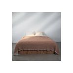 Qua Home Jade Müslin Ekstra Dolgulu Çift Kişilik Yatak Örtüsü Kiremit 230x240 Cm Standart