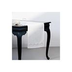 Qua Home Petite % 100 Keten Beyaz Runner 45x150 Cm