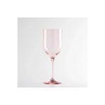 Qua Home Sunset Kristal Kırmızı Şarap Kadehi Pudra 400 Cc Çok Renkli