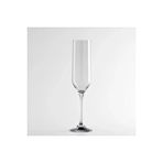 Qua Home Sunset Kristal Şampanya Kadehi Antrasit 200 Cc Çok Renkli
