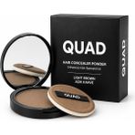 Quad Açık Kahve/açık Kumral Saç & Sakal Toz Kapatıcı Dolgunlaştırıcı Pudra – Doğal Topik Etki 10GR