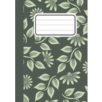 Quaderno A4 bianco: 108 pagine | notebook fogli bianchi| scuola e ufficio | Taccuino per appunti e Diario |Fiori