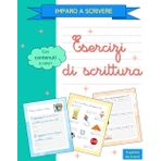 Quaderno di Esercizi di Scrittura in Corsivo per Bambini dai 6+ Anni | Classi Prima, Seconda e Terza Elementare