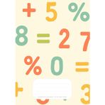 Quaderno di matematica per bambini scuola primaria: formato A4 - quadretti 1 cm