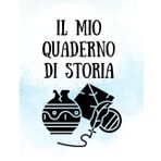 QUADERNO IN NERO A RIGHE LILLA PER IPOVEDENTI (materia storia): Formato A4-Linee nere ad alto contrasto-alternanza di righe bianche e lilla di 9 mm- ... personalizzata per il quaderno di storia