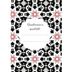 Quadernone a quadretti: Quaderno A4 grande formato, a quadretti da 5x5 mm - Adatto per scuola, ufficio e tempo libero- Copertina flessibile con motivo