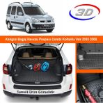 Quadro Kangoo Bagaj Havuzu Paspası Combi Koltuklu Van 2003 2008