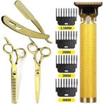 Qualis Shave R4 Tıraş Makinesi + U3 Ustura + M8 Kesme + İnceltme Makas Seti