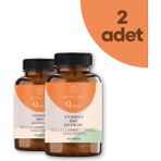 Qualiss Q More 60 Kapsül Vitamin C, Vitamin D, Propolis, Probiyotik, Çinko, Selenyum, Beta Glukan ve Kara Mürver İçeren Bağışıklık Destek - Takviye Edici Gıda 2 kutu*60 Kapsül