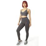 QUALITAS sports wear Kadın Spor Tayt - Bra Takım - Dikişsiz - Push Up- Basen Kaldırma - Destekleyici - Pedli Bra Modeli