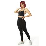 QUALITAS sports wear Kadın Spor Tayt - Bra Takım - Dikişsiz - Push Up- Basen Kaldırma - Destekleyici - Pedsiz Bra Modeli