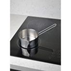 Qualitev 1 Adet 12 Cm Paslanmaz Çelik Kaçerola Sütlük Ve Sosluk 12x6 Cm Mini Yumurta Tavası - Gümüş