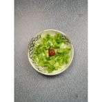 Qualitev 1 Adet Porselen Salata Çukur Sunum Servis Tabağı 25 Cm