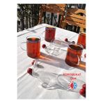 Qualitev 6lı Borosılıkat Cam Kupa Çay Bardak 200 Ml Kulplu Çay Bardağı Sade
