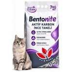 Quality Clean Aktif Karbon Ince Taneli Bentonit Ultra Topaklaşan Kedi Kumu 7 kg