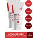 Quality Life 2 Adet Genital Bölge Beyazlatıcı - Koltuk Altı - Cilt Ten - Kararmalar İçin Beyazlaştırıcı Krem Beyazlatma, Pirinç Özlü