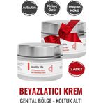 Quality Life 2 Adet Genital Bölge Beyazlatıcı - Koltuk Altı - Cilt Ten - Kararmalar Için Beyazlaştırıcı Krem