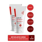 Quality Life 2 Adet Genital Bölge Beyazlatıcı - Koltuk Altı - Cilt Ten - Kararması Için Beyazlaştırıcı Krem