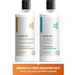 Quality Life Brezilya Fönü Keratini Seti Tuzsuz Şampuan + Brezilya Keratini - Kalıcı Saç Düzleştirici Keratin Bakımı - Brazilian Saç Keratini Sprey...