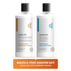 Quality Life Brezilya Keratin Bakım Terapisi Set Keratin Kalıcı Saç Düzleştirici Brezilya Fönü Keratin Saç Bakım