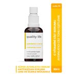 Quality Life C Vitamini Serum Leke Karşıtı Giderici Askorbik Asit C Vit Yüz ve Cilt