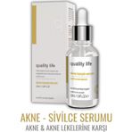 Quality Life Sivilce ve Akne Karşıtı Serum - Sivilce Akne Kurutucu - Siyah Nokta Leke İz Akne Karşıtı Cilt Serumu