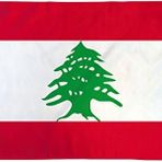 Quality Standard Flags Lübnan Polyester Bayrak, 3 x 5'