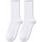QUALITY WALKING Dikişsiz Pamuk Tenis Çorabı Sabit Tutuş Teknolojisi Günlük ve Spor Kullanım - 36 - 40 - Beyaz