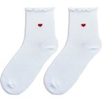 QUALITY WALKING Monochrome Series Soket Çorap - 36 - 40 - Beyaz