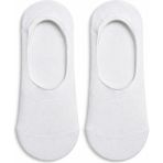 QUALITY WALKING Unisex Pamuklu Dikişsiz Babet Çorap Silikon Topuklu Kayma Yapmayan Ayağa Tam Oturan - 40 - 45 - Beyaz