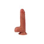 Quangdong Xise Toys New Crowley Dual Layer Çift Katmanlı 18 Cm Realistik Penis Dildo