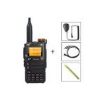 QUANSHENG Kalitesi ile Quansheng UV-K6 El Telsizi tkstar MAYK-PROGRAM KABLO-EK ANTEN HEDİYELİ PAKET