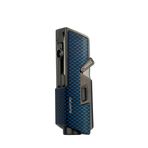 Quantoro MGM05-36 Delicili İğneli Jet Alev Blue Carbon Çakmak