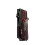 Quantoro MGM05-36 Delicili İğneli Jet Alev Red Marble Çakmak