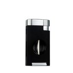 Quantoro MGM05-39 Kesicili Üçlü Jet Alev Chrome Black Çakmak
