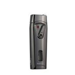 Quantoro MGM05-55 Çift Jet Alev Ice Black Çakmak
