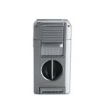 Quantoro MGM05-64 Kesicili Delicili Çift Jet Alev Chrome Çakmak
