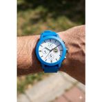 Quantum Fenerbahçe Taraftar Kol Saati |44 mm Mavi Kasa, Silikon Kordon, Lisanslı Ürün