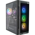 Quantum Gaming Snapfire Dark Gray 650W Power 4 Fanlı Mesh Bilgisayar Kasası - 650 W